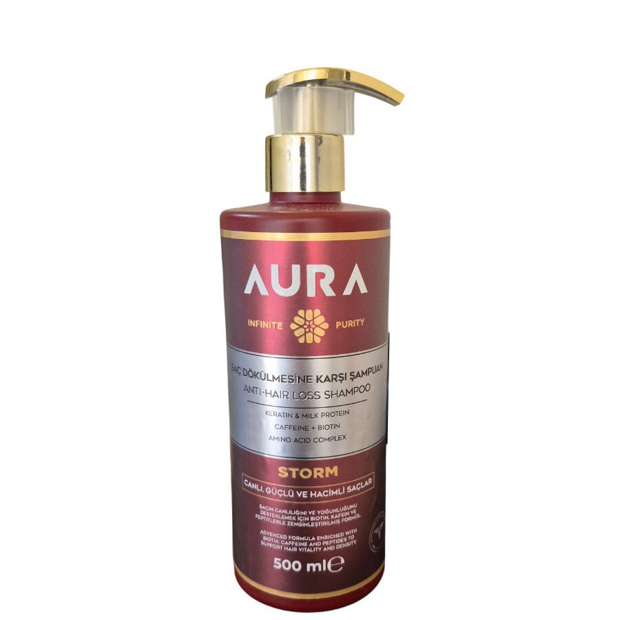Storm Vitals Aura Anti-Hair Fall Strengthening Shampoo 500 ml