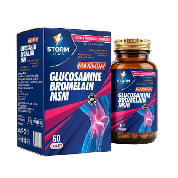 Storm Vitals Glucosamin Complex Joint Support Supplement 60 Tablets