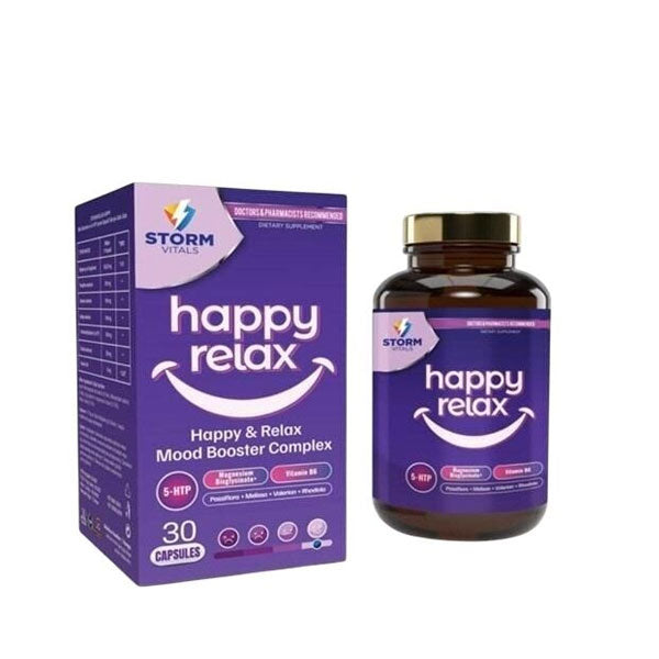 Storm Vitals Happy Relax 5-HTP Complex Evening 30 Capsules