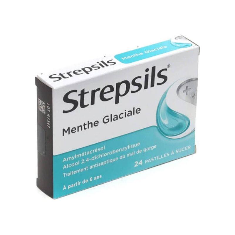 Strepsils Cool Menthol lozenges pack
