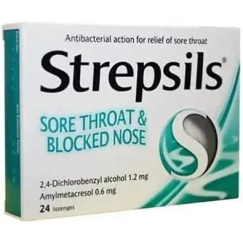 Strepsils Menthol 24 Lozenges Pack of 2