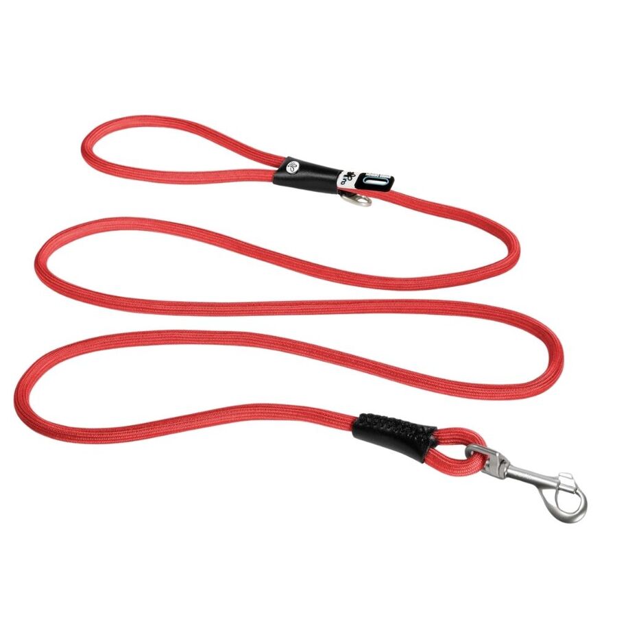 Curli Stretch Comfort Dog Leash for Shock Absorption 1.8m Red M