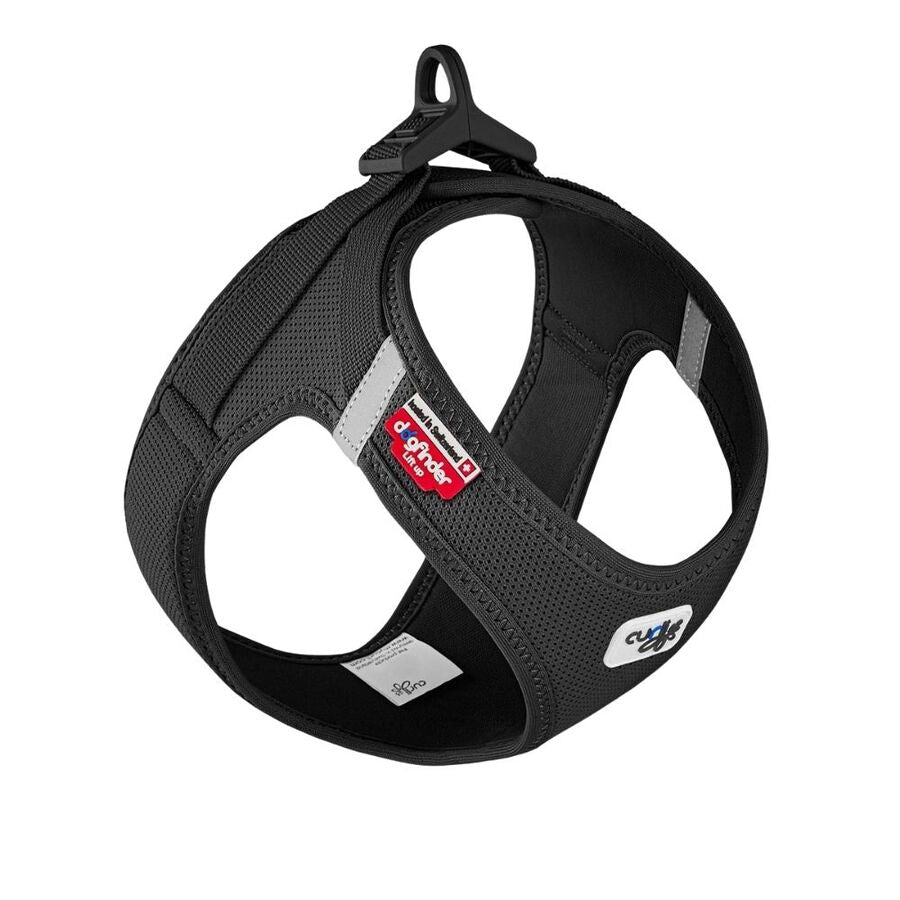 Curli Vest Harness Clasp Air-Mesh Dog Harness Black 2XS