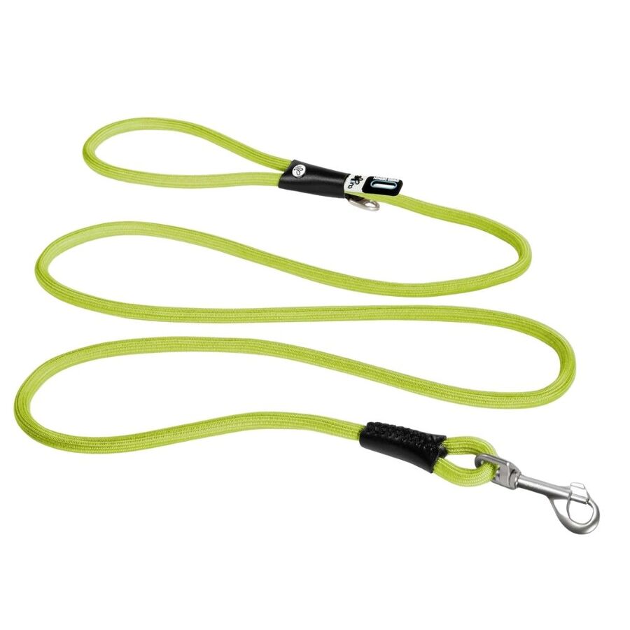 Curli Stretch Comfort Dog Leash for Shock Absorption 1.8m Lime-M