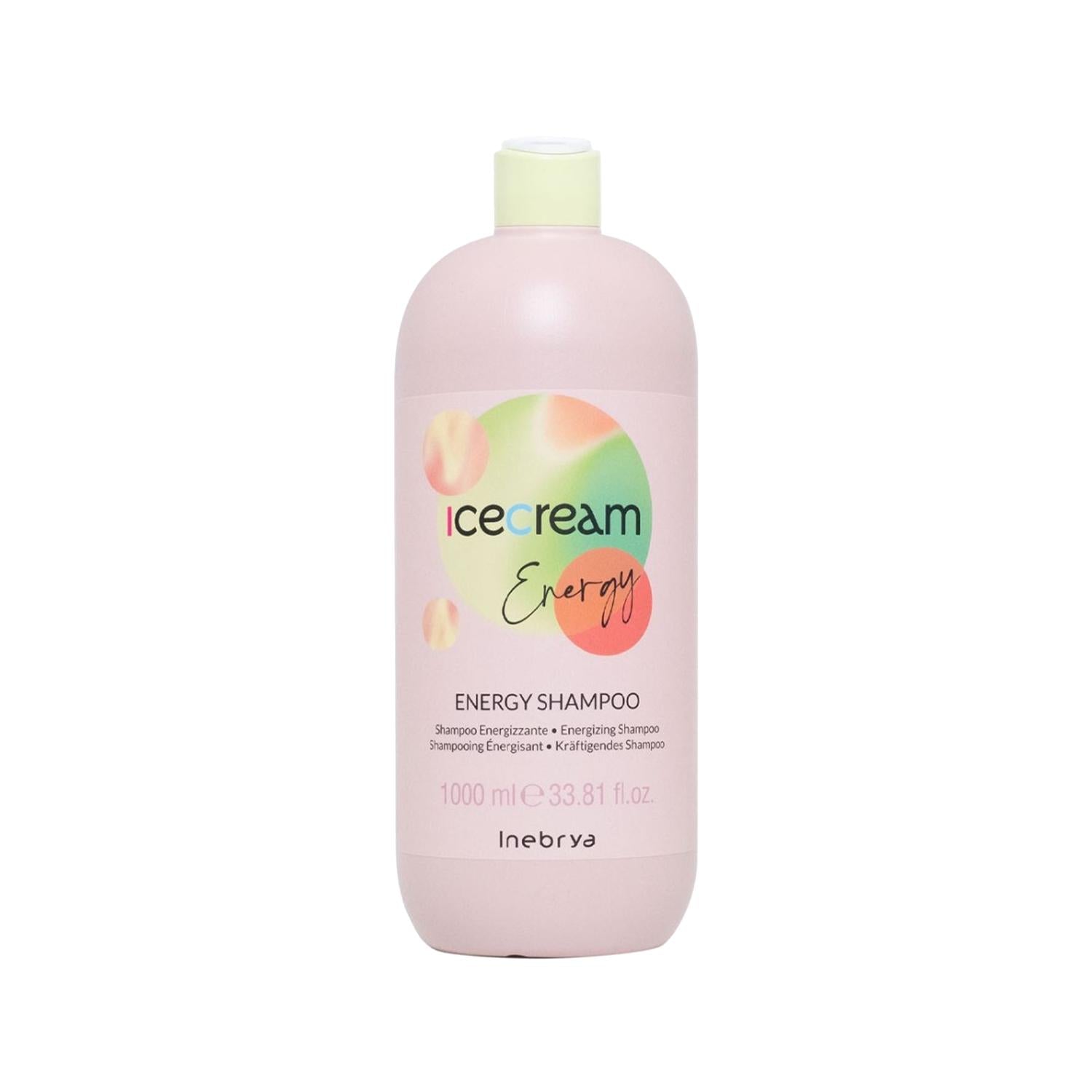 Inebrya Ice Cream Energy Shampoo for Weak and Thin Hair - Nourishing, Energy-Giving Formula, 1000ml Inebrya Ice Cream Energy Shampoo - Nourishing for Weak Hair Shampoo for weak and thin hair, Energy-giving shampoo, Inebrya Ice Cream Energy, Nourishing shampoo, Hair care for weak hair, Hair nourishment, Thin hair care, Energizing shampoo, Hair revitalization, 1000ml shampoo, Value for money, Long-term hair care, Weak hair solution, Thin hair solution, Hair strengthening, Soft and smooth hair, Revitalized hai