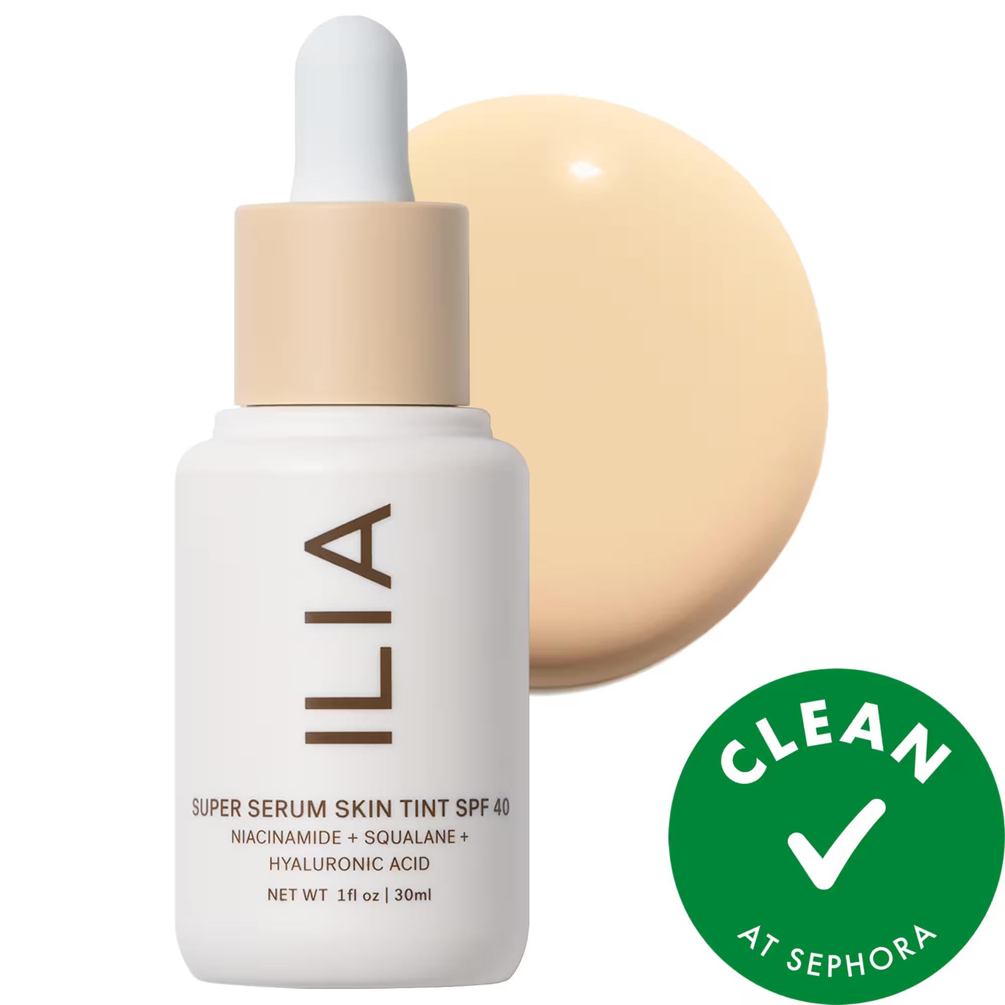 Super Serum Skin Tint SPF 40: Dewy, Light Coverage Foundation with Hyaluronic Acid &amp; Niacinamide | Vegan &amp; Cruelty-Free Beauty Super Serum Skin Tint SPF 40: Light Coverage &amp; Radiant Skin tinted serum foundation, SPF 40 foundation, vegan foundation, cruelty-free foundation, hyaluronic acid foundation, niacinamide serum tint, light coverage foundation, dewy finish foundation, clean beauty foundation, mineral SPF foundation, foundation, tinted serum, SPF, hyaluronic acid, niacinamide, squalane, light coverage,