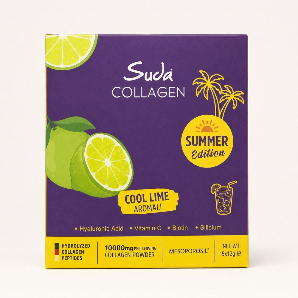 Suda Collagen Cool Lime Flavor Supplement 15x12g
