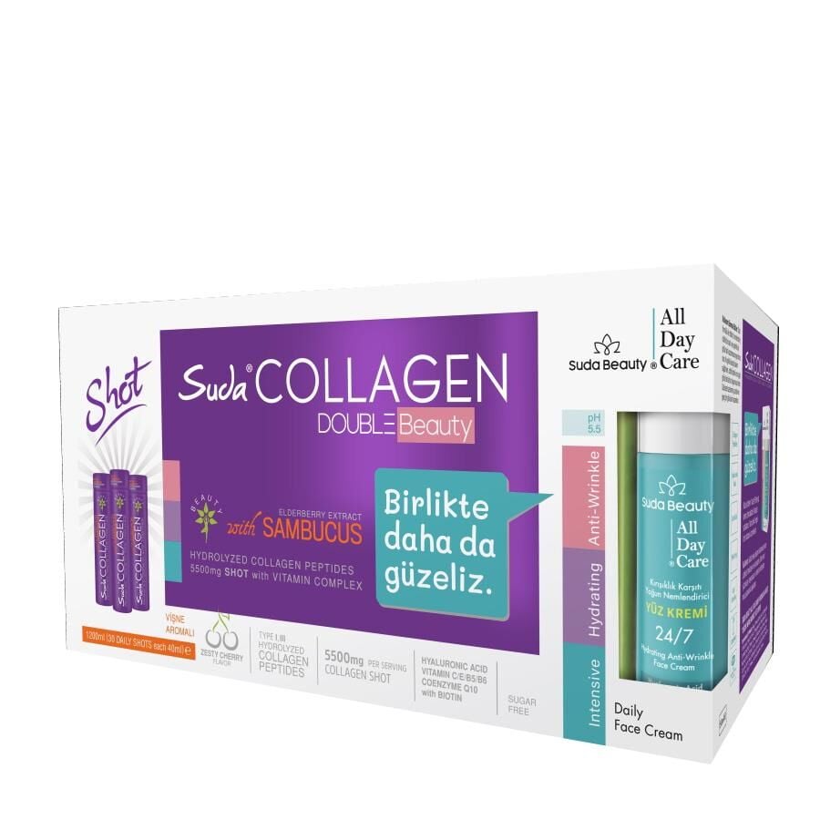 Suda Vitamin Double Beauty Collagen Sambucus Flavor 30x40ml
