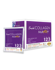 Suda Collagen: Type 1, 2 & 3 Unflavored Collagen Peptides - Boost Skin Elasticity & Joint Health - Bovine Collagen Supplement - 30 Single-Serve Packets
