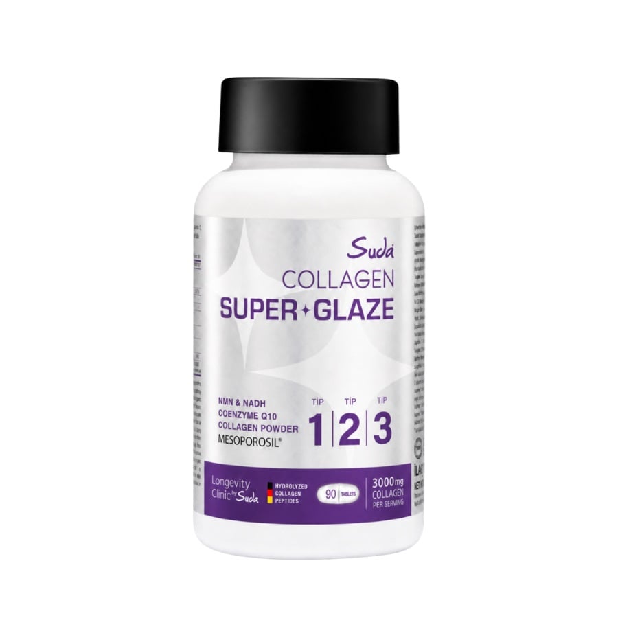 Suda Vitamin Collagen Super Glaze Complex 90 Tablets