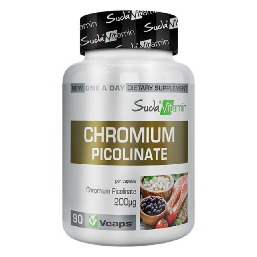 Suda Vitamin Chromium Picolinate Essential Mineral Support 90 Capsules