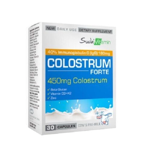 Suda Vitamin Colostrum Forte Immune Support 60 Capsules