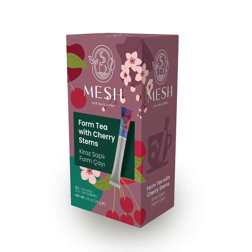 Mesh Stick Cherry Stalk Herbal Tea 16 Count