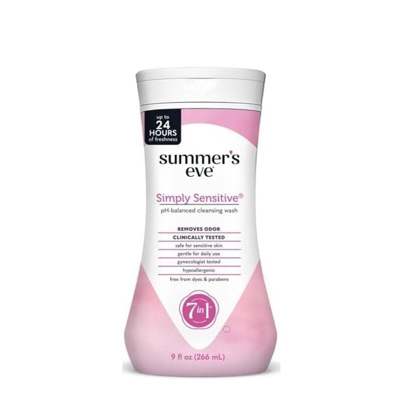 Summer's Eve Simply Sensitive Cleansing Wash for Body 266ml