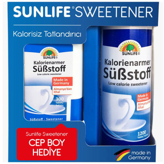 Sunlife Sweetener Tablets Zero Sugar Alternative 1500 Count