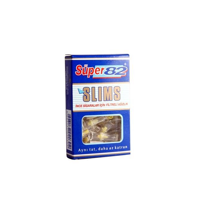 Suzen Agizliklari Super 82 Slim Filter Tips 20 Count
