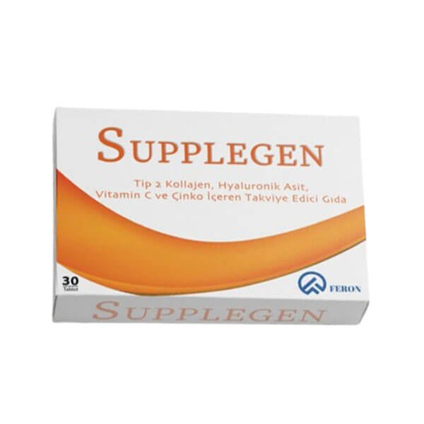 Supplegen Type 2 Collagen & Hyaluronic Acid Supplement - 30 Tablets