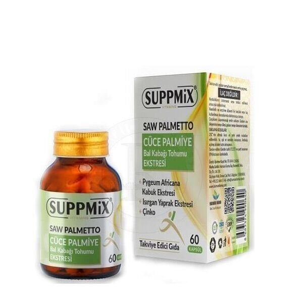 Suppmix Saw Palmetto Herbal Complex for Men 60 Capsules