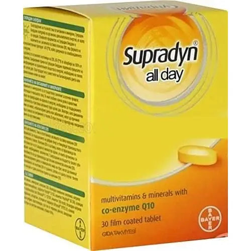 Supradyn All Day Multivitamin-Mineral 30 Pills