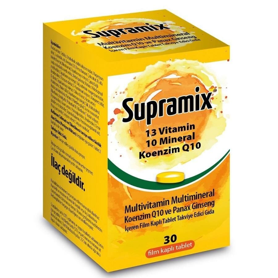 Farma Life Supramix Multivitamin & Mineral Supplement 30 Tablets