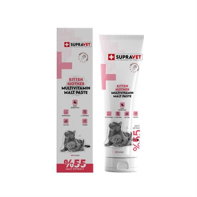 Supravet Kitten & Mother Multivitamin Malt Paste with Taurine 100g