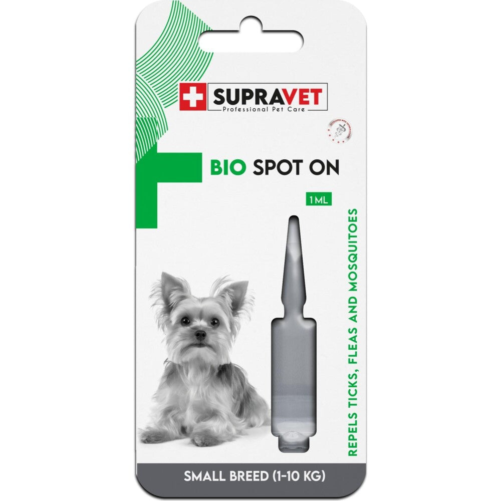 Supravet Small Dog Skin & Coat Care Oil for 1-10kg Dogs 1ml