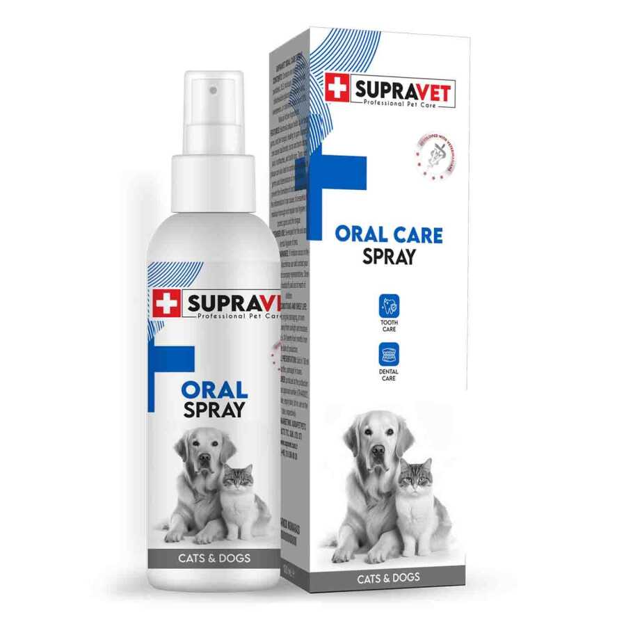 Supravet Oral Care Spray for Cats and Dogs 100 ml