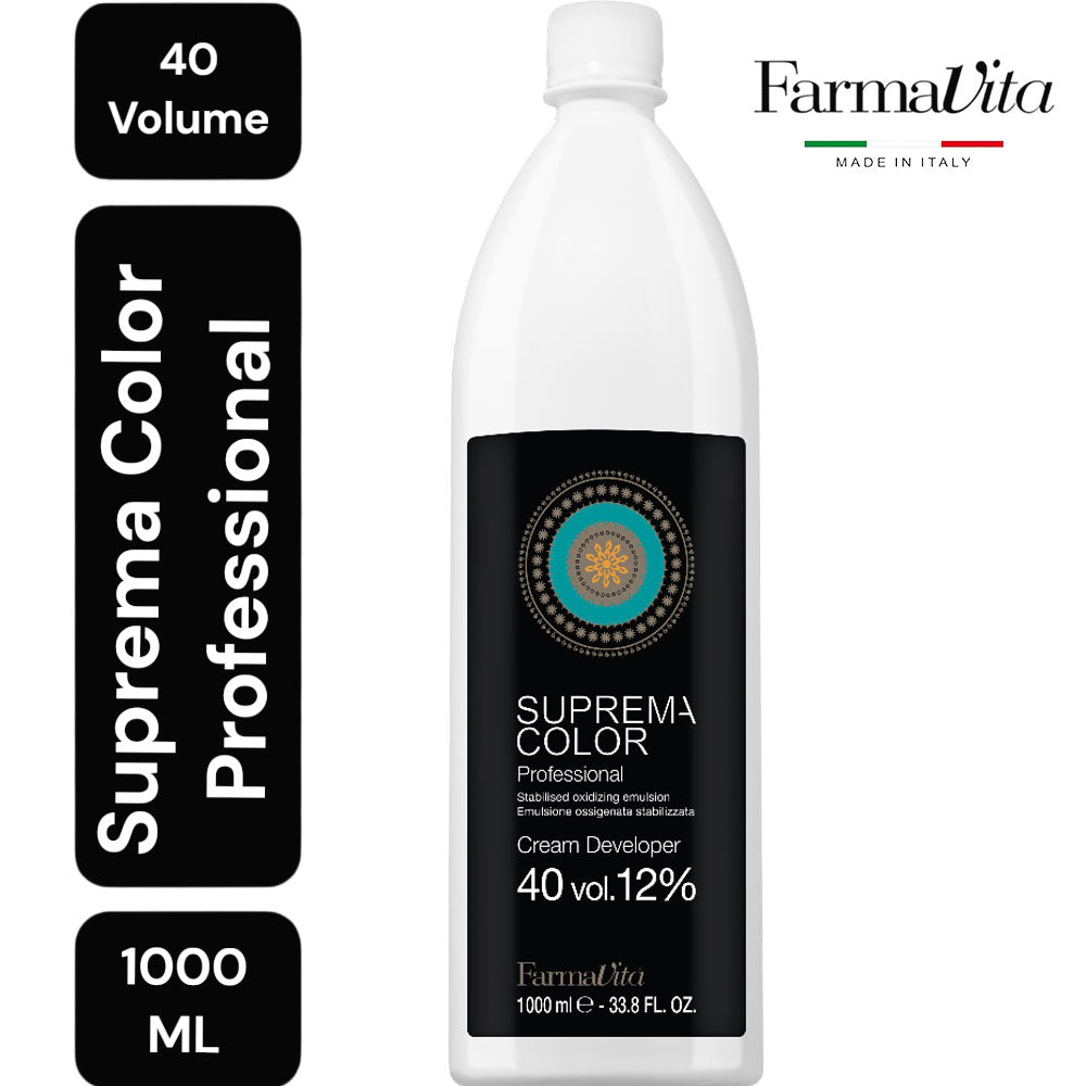 Farmavita Suprema Color Cream Developer 40 Volume 1000 ml