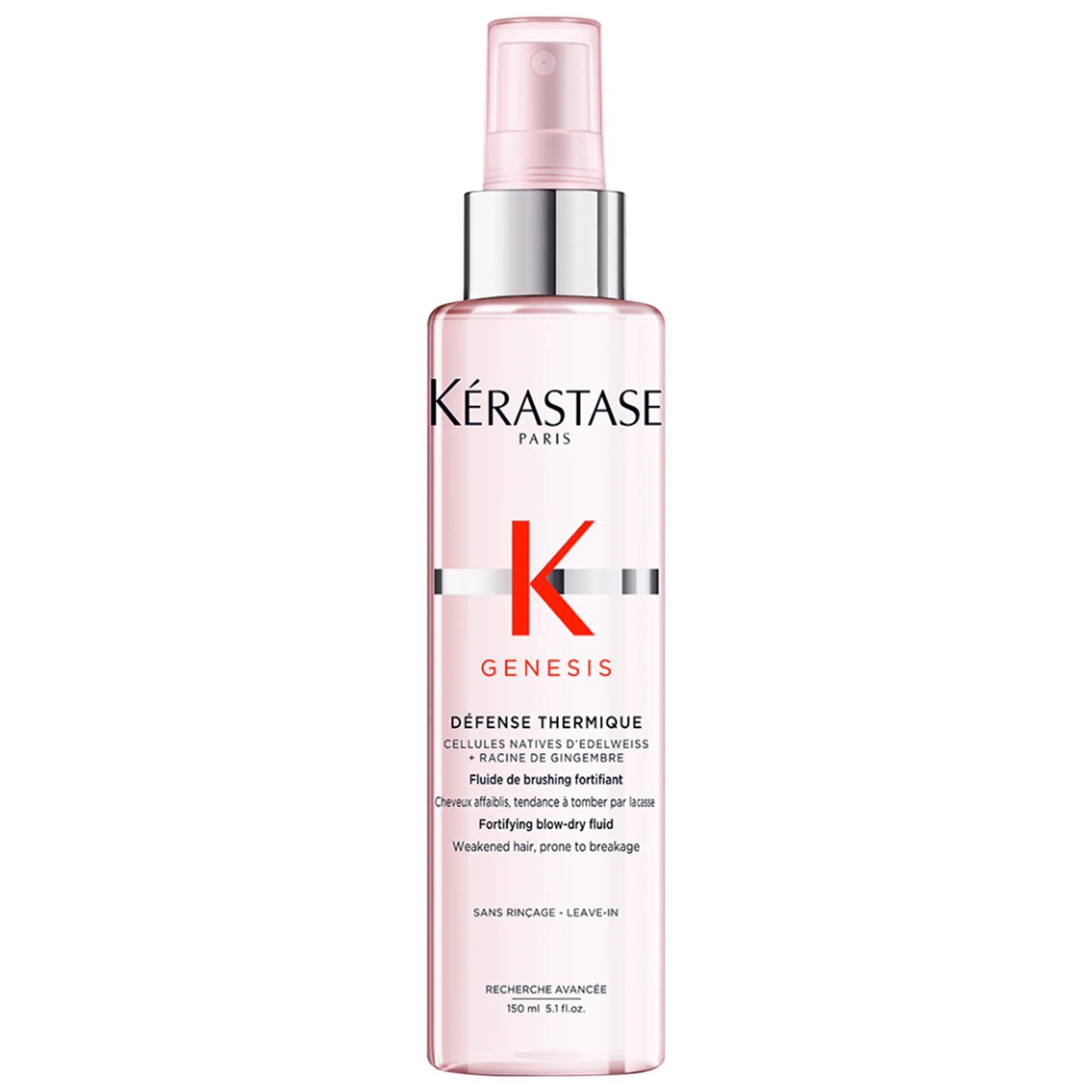 Kerastase Genesis Heat Protectant Leave-In Treatment: Frizz Control, Breakage & Split End Prevention - Strengthens Weakened Hair Kerastase Heat Protectant: Frizz & Breakage Control | Shop Now heat protectant leave-in treatment, hair heat protection spray, anti-frizz hair treatment, hair breakage treatment, split end prevention, sulfate-free hair product, leave-in conditioner for damaged hair, heat protectant for fine hair, best heat protectant for hair, frizz control hair products, leave-in treatment, hair 