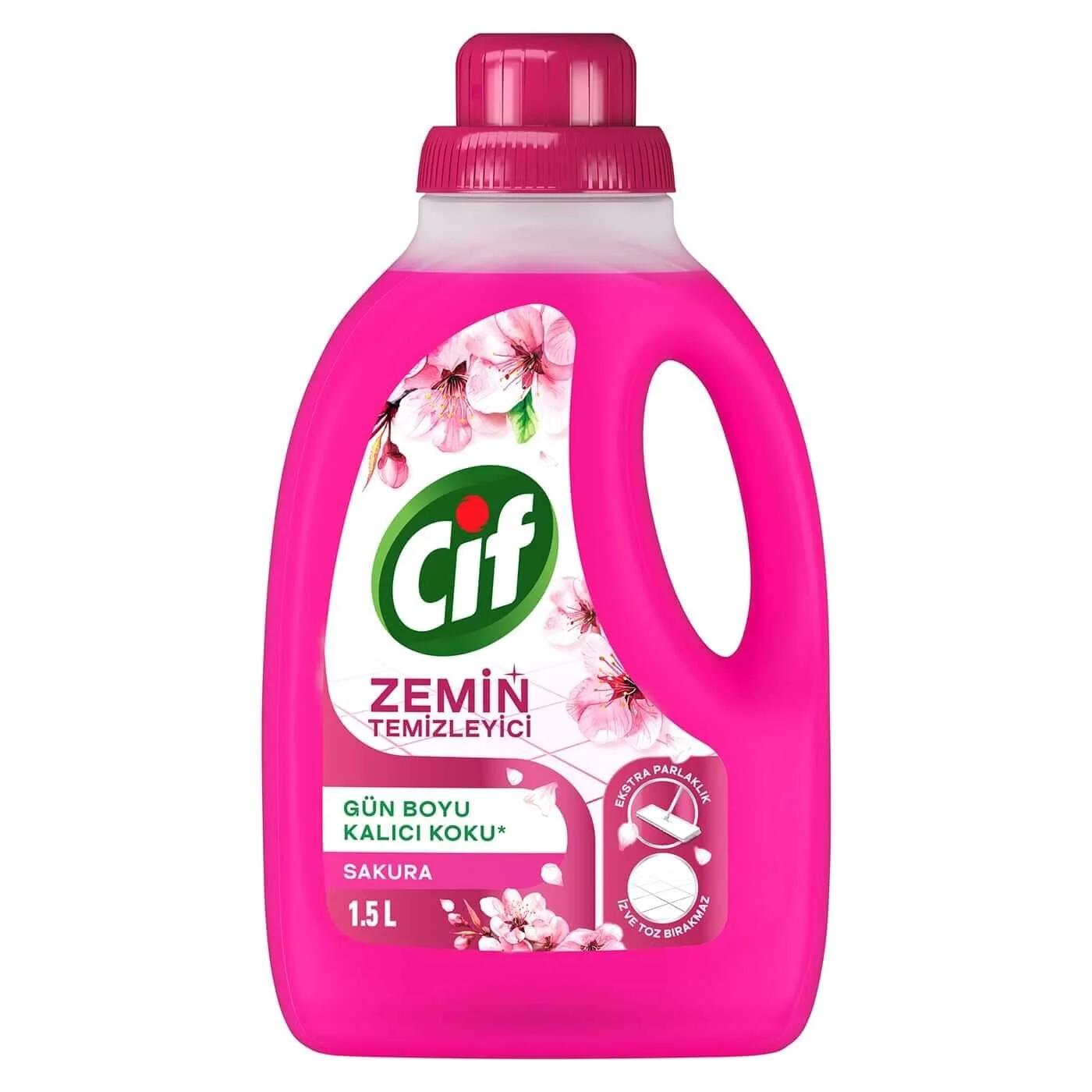 Cif Sakura Surface Cleaner for Shiny Floors 1500 ml