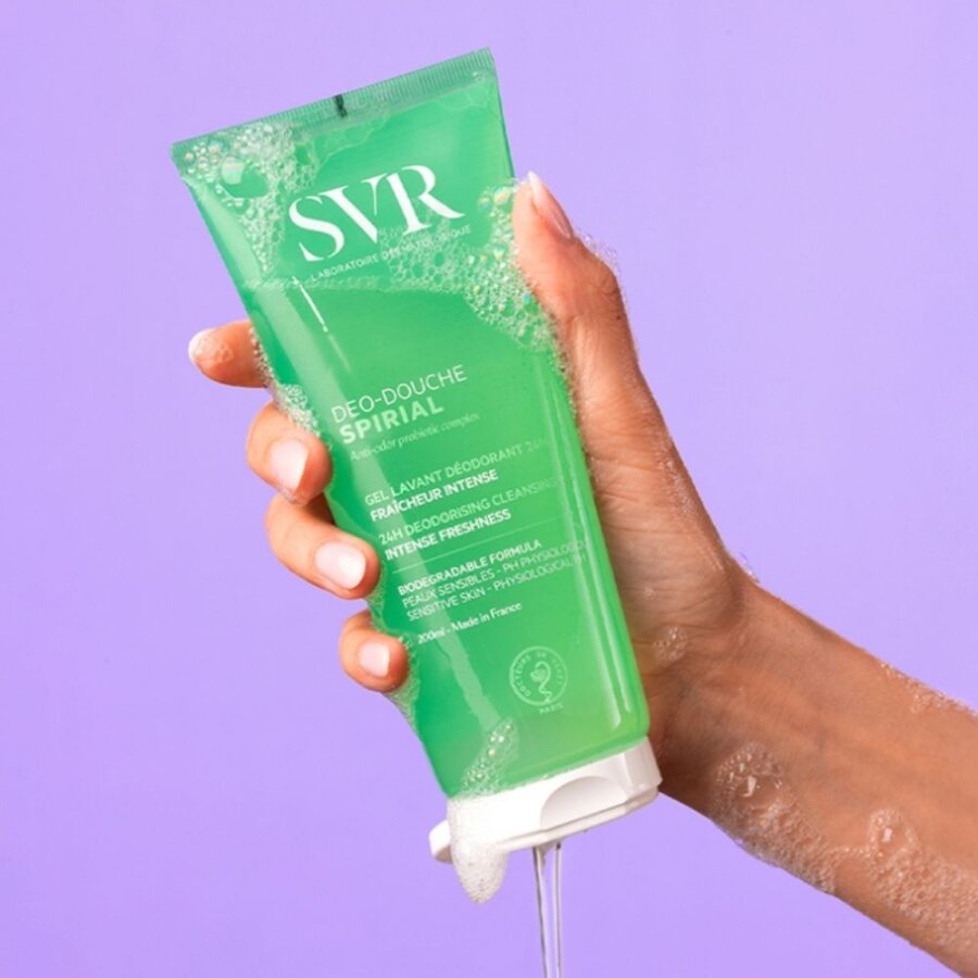 SVR Spirial Deo-Douche Refreshing Deodorant Shower Gel 200 ml