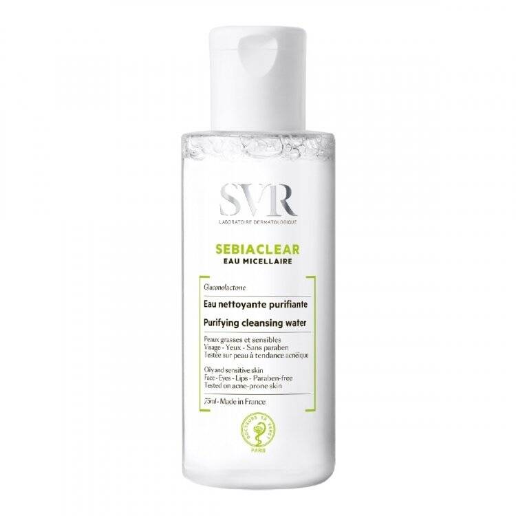 SVR Sebiaclear Purifying Micellar Water for Oily Skin 75ml