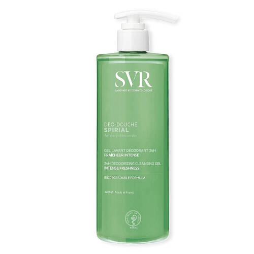 SVR Spirial Deo-Douche Deodorizing Cleansing Gel 400 ml
