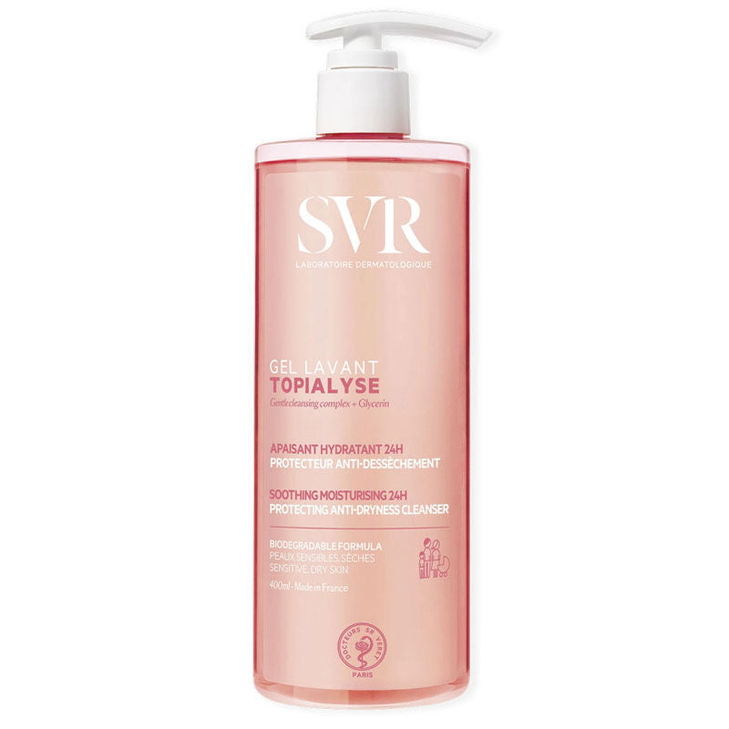 SVR Topialyse Gel Lavant Soap-Free Cleansing Gel 1L
