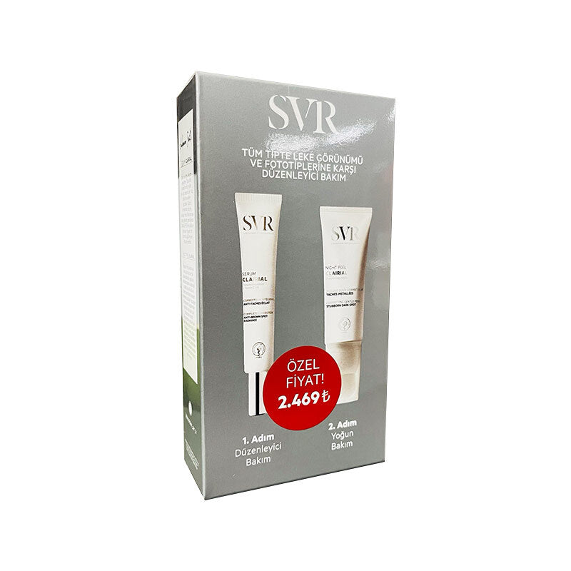 SVR Clairial Anti-Brown Spot Care Set for Radiance 2 Pieces