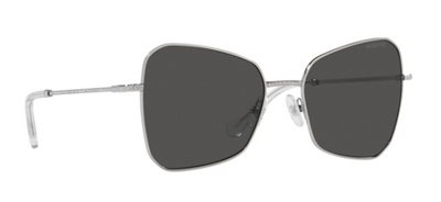 Swarovski 7008 400187 Grey Metal Square Sunglasses 57mm