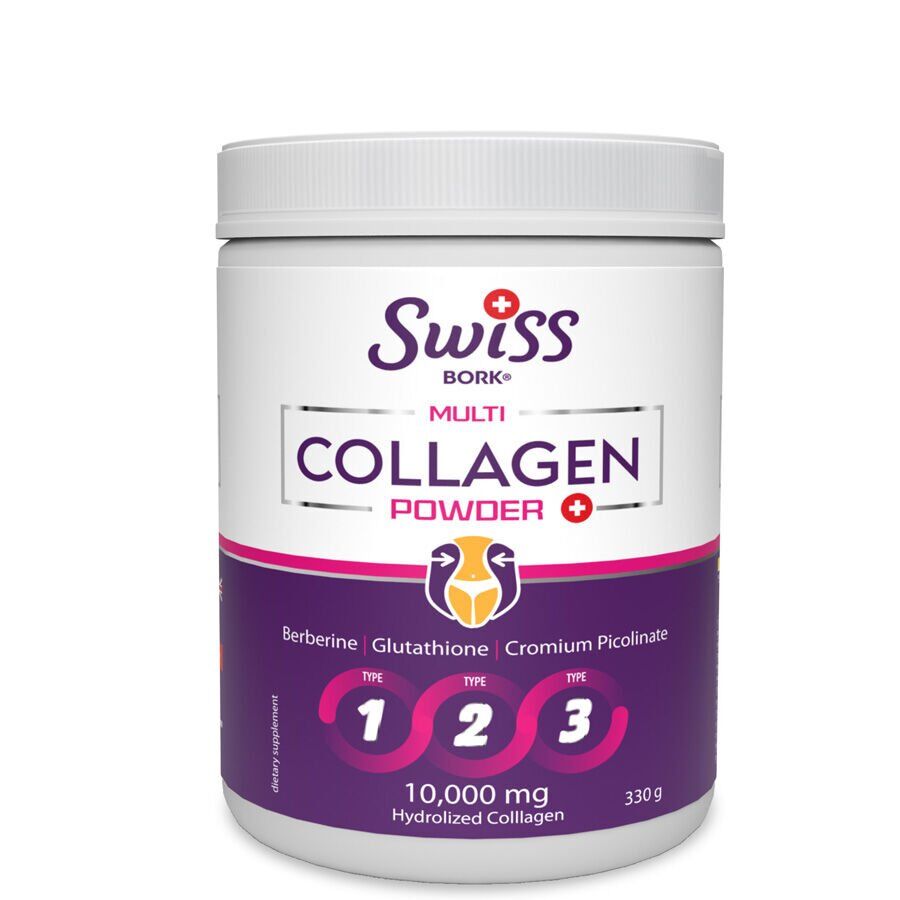 Swiss Bork Multi Collagen Powder with Glutathione 300g