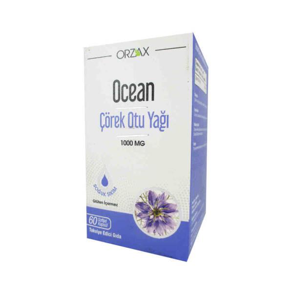 Orzax Ocean Black Seed Oil Supplement - 60 Capsules, 1000mg Cold-Pressed Oil, Immune System Support - image 3