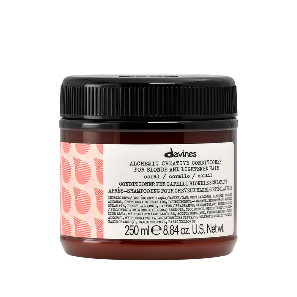 Davines Alchemic Creative Coral Conditioner for Vibrant Hair 250 ml
