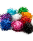 Lino Ponpon - 50mm Metallic Craft Ponpons, 20-Pack - Ideal for DIY Crafts, Art Supplies for Children & Handicraft - view 2