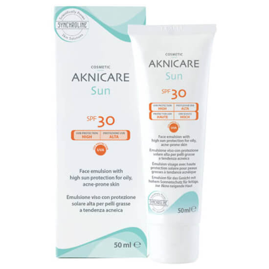 Synchroline Aknicare Sun SPF 30 Protective Cream 50ml