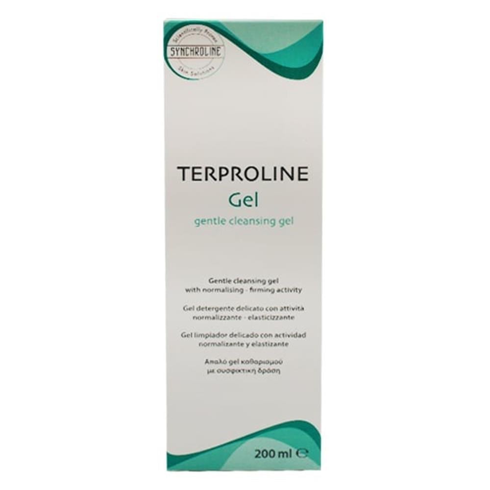 Synchroline Terproline Gentle Cleansing Gel 200ml - Refreshing Formula | Skincare