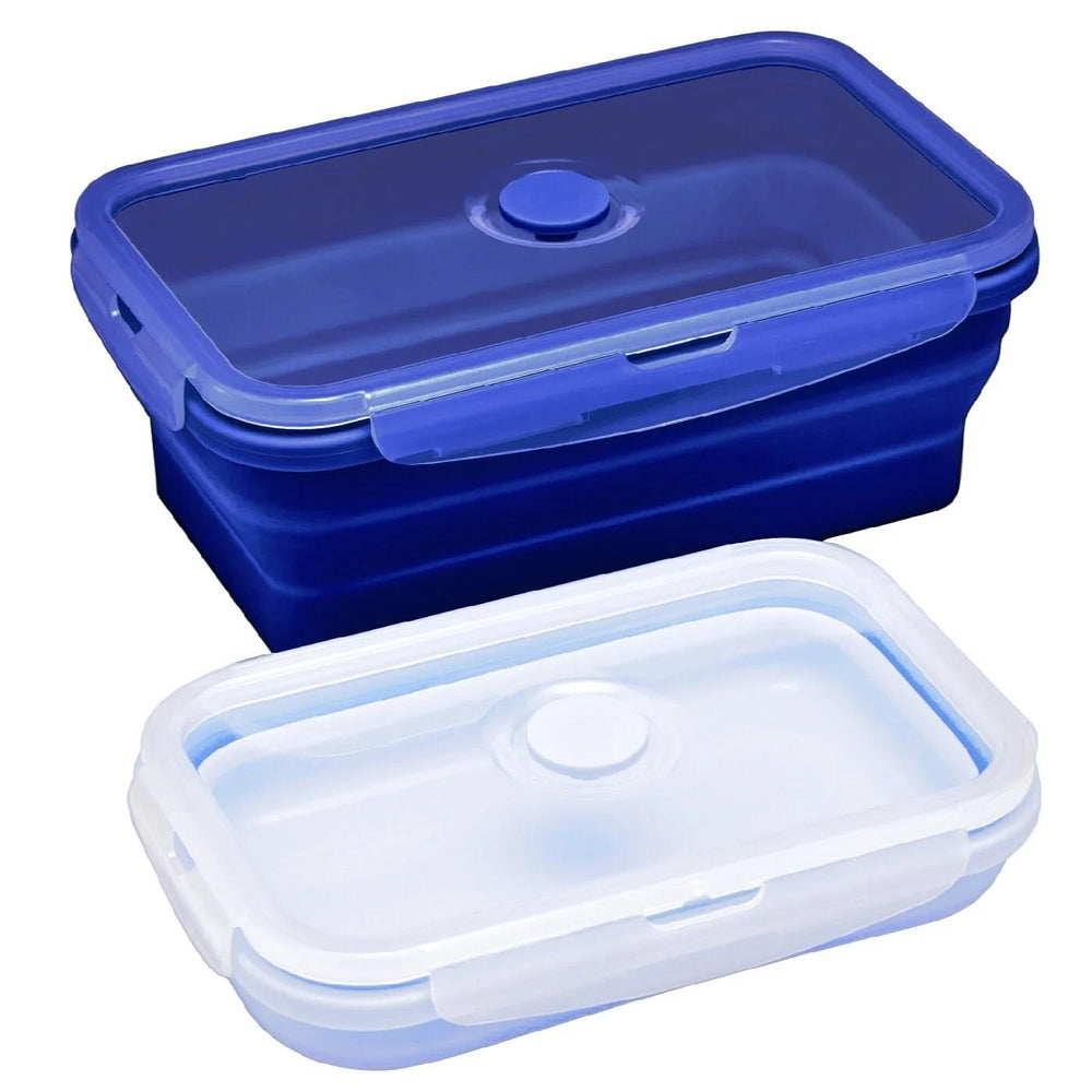 Ideenwelt Collapsible Food Storage Container Set 2-Piece 1200ml & 800ml