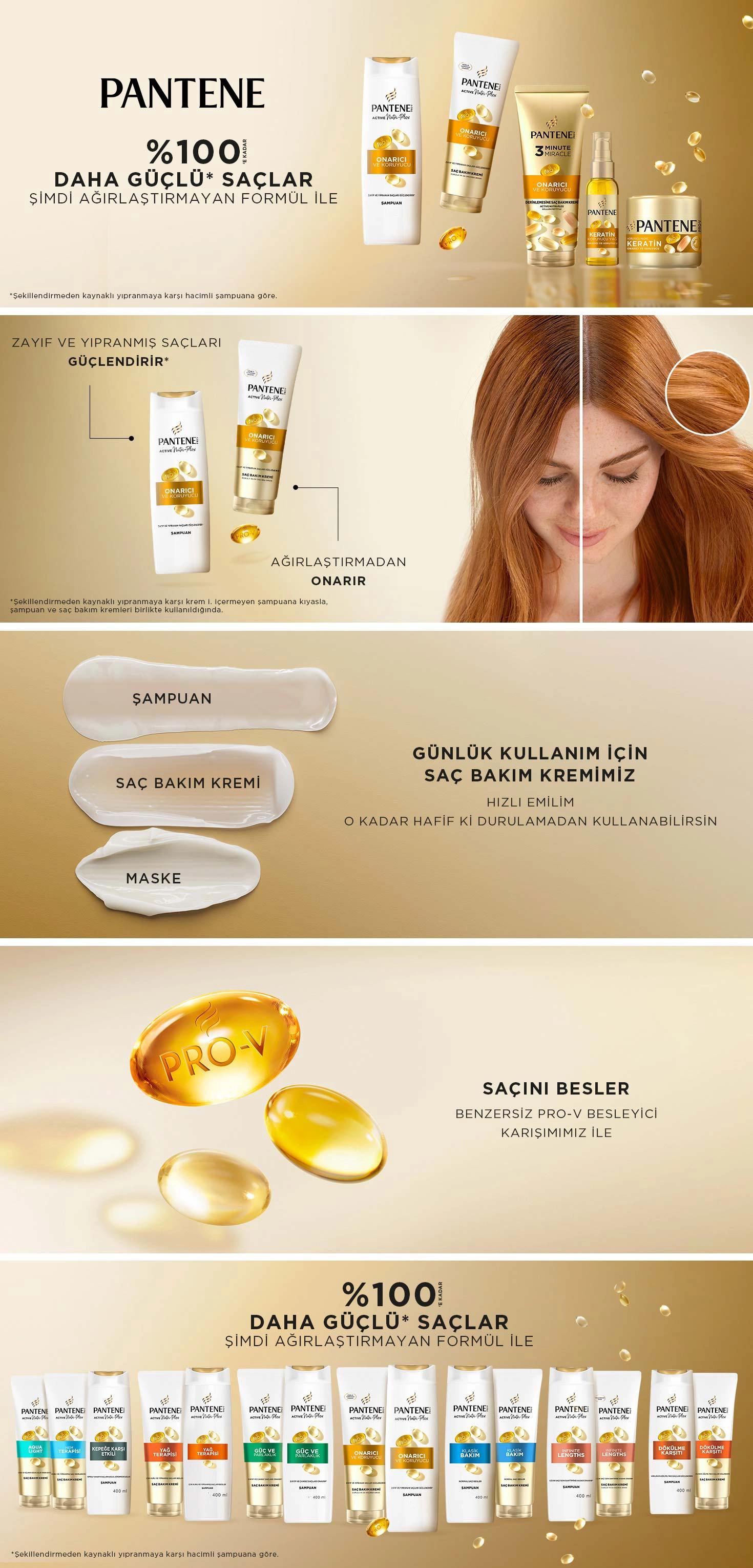 Pantene Repair &amp; Protect Conditioner for Damaged Hair 500ml