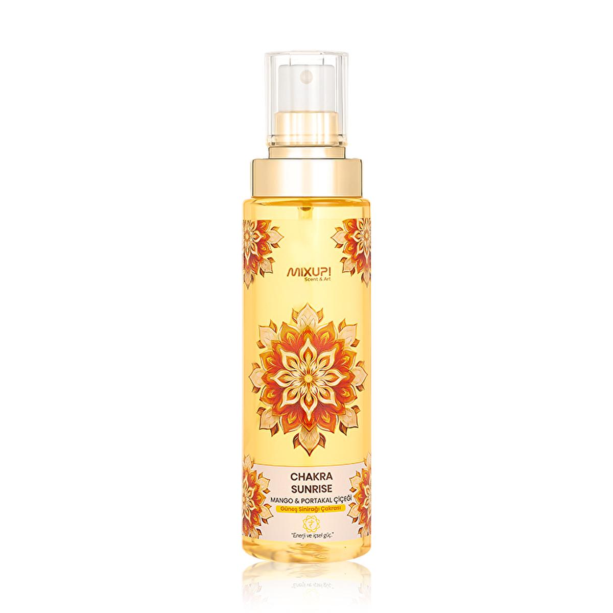 Mixup! Vegan & Cruelty Free Chakra Sunrise Body Spray - Energizing Mango & Orange Blossom Fragrance, 6.76 fl oz Mixup! Vegan Body Spray - Energizing Mango & Orange Blossom Vegan Body Spray, Cruelty Free Fragrance, Energizing Body Spray, Mango Fragrance, Orange Blossom Scent, Wellness Products, Chakra Balancing, Vegan Personal Care, Cruelty Free Beauty, Energizing Fragrance, Refreshing Body Spray, Solar Plexus Chakra, Manipura, Confidence Boost, Vitality Enhancer, Ethical Consumer Products