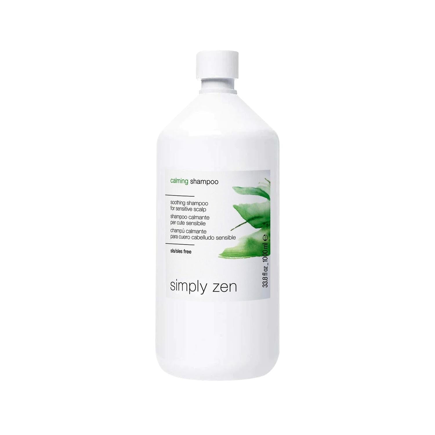 Simply Zen Calming Shampoo 1000ml - Soothing Scalp Treatment & Relaxing Hair Care Simply Zen Calming Shampoo 1000ml - Soothing Hair Care calming shampoo, relaxing hair care, soothing scalp treatment, Simply Zen products, large volume shampoo, hair care, scalp care, relaxation, self-care, stress relief, sensitive scalp, gentle shampoo