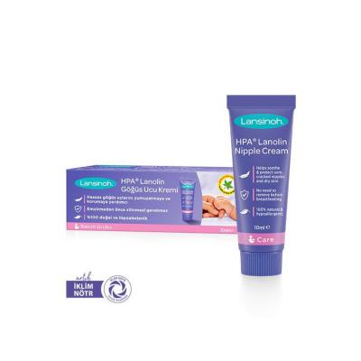 Lansinoh Nipple Cream for Breastfeeding Mothers: Soothes Sore & Cracked Nipples - Lanolin Balm for Pain Relief & Safe Baby Feeding - 0.34 fl oz - image 3