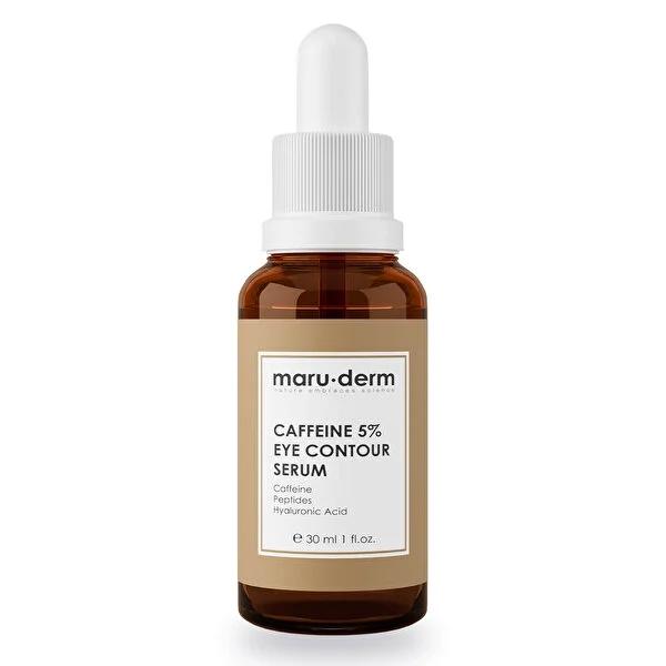 Maruderm Caffeine 5% + Peptides Eye Serum - Dark Circle Treatment & Hydration for Sensitive Eyes - image 3