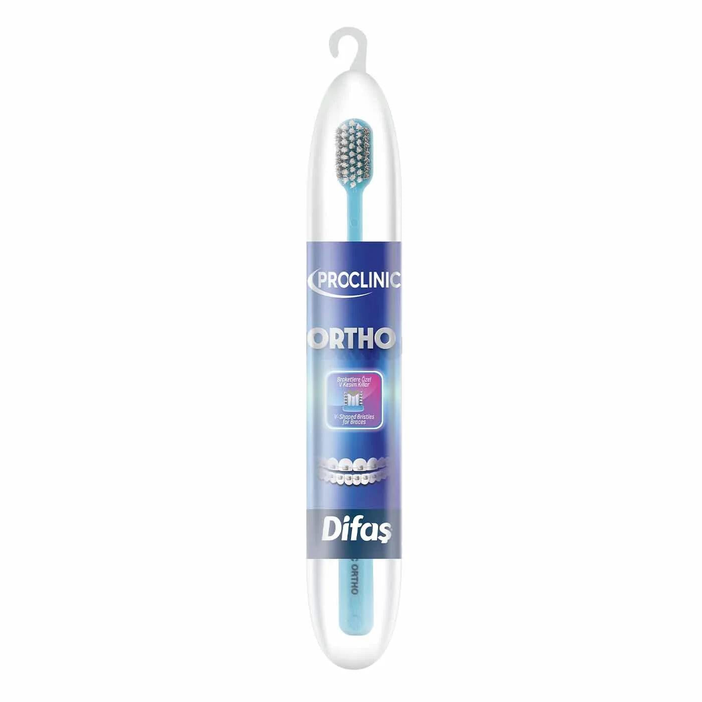 Difas Orthodontic Toothbrush for Braces and Aligners 1 Count