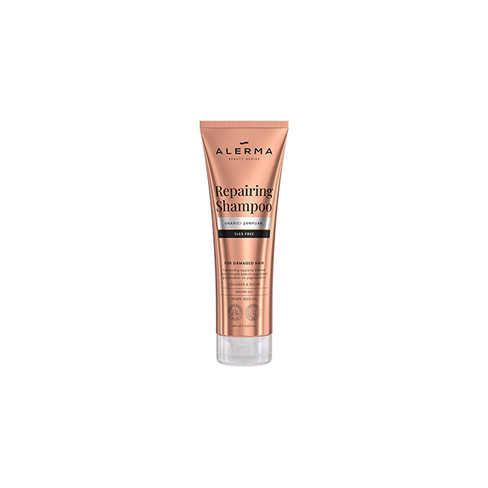 Alerma Sulfate-Free Shampoo for Damaged Hair - Repairing, Nourishing, and Cruelty-Free Hair Care with Argan Oil and - view 3